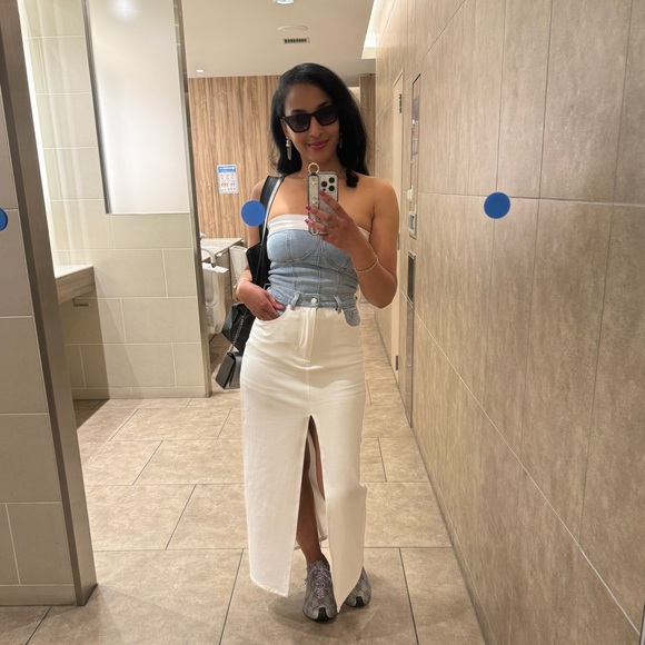 AKIRA DENIM MAXI SET - Picture 6 of 7